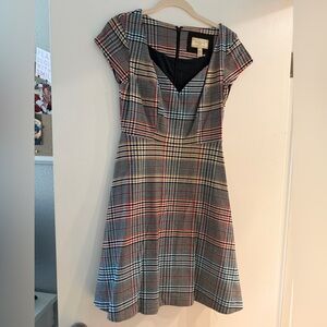 Moulinette Soeurs Multicolor Plaid Midi Dress by Anthropologie